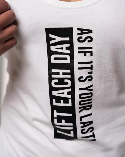 LIFT EACH DAY Stringer