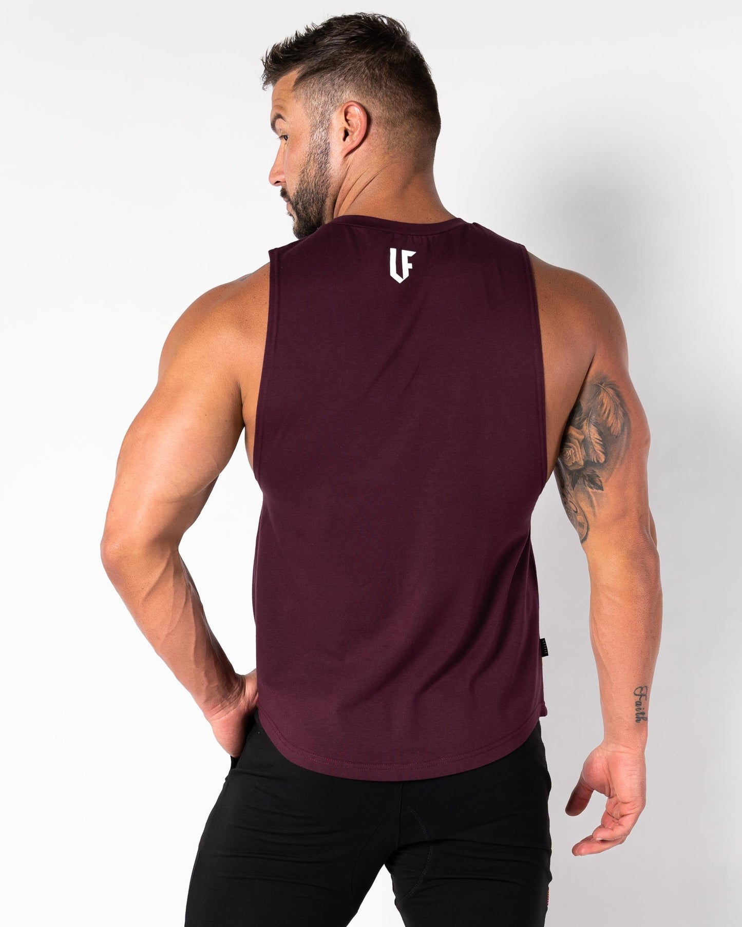 Distressed LIFT Drop Arm Vest
