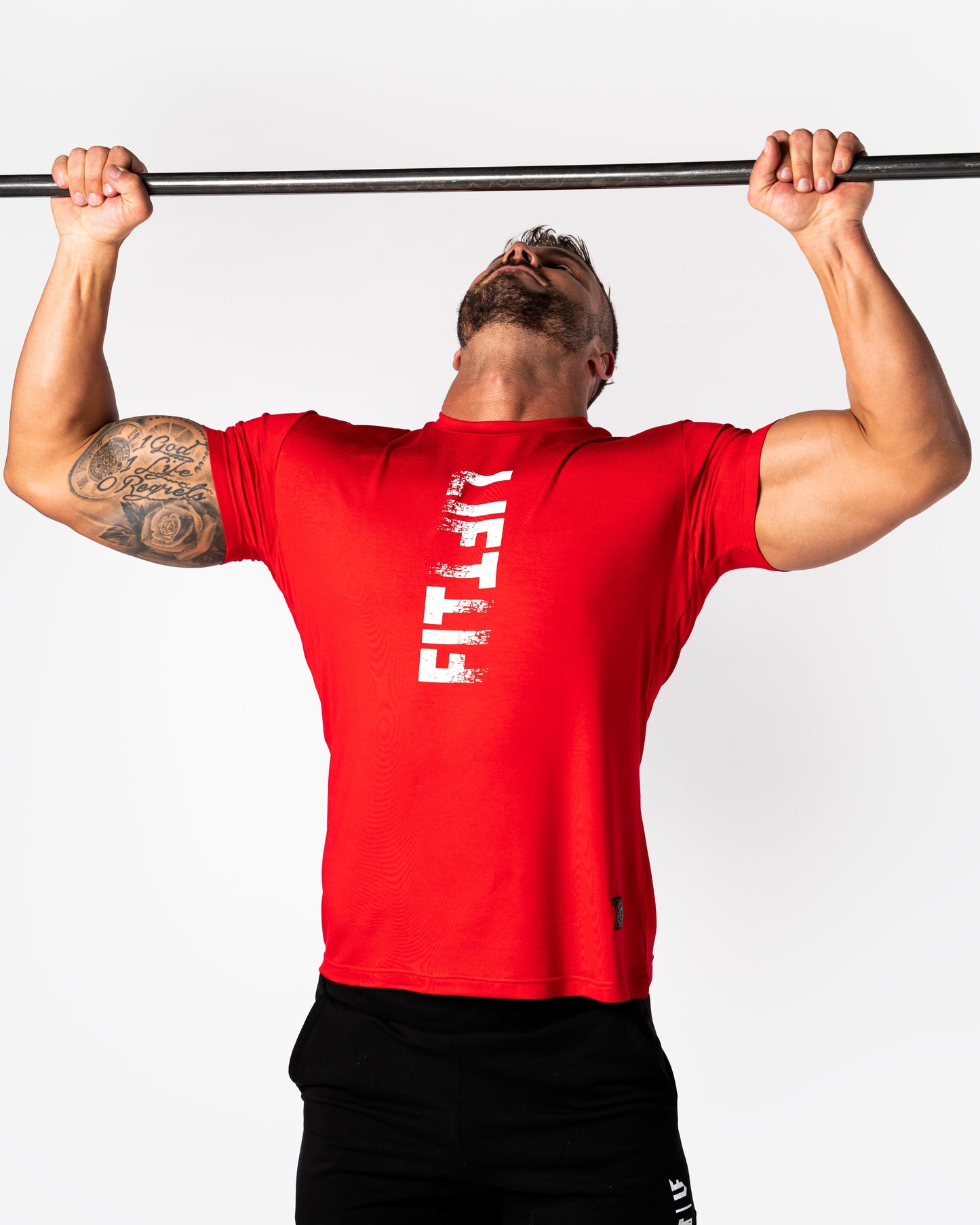 LIFTFIT Distressed Vertical Tee