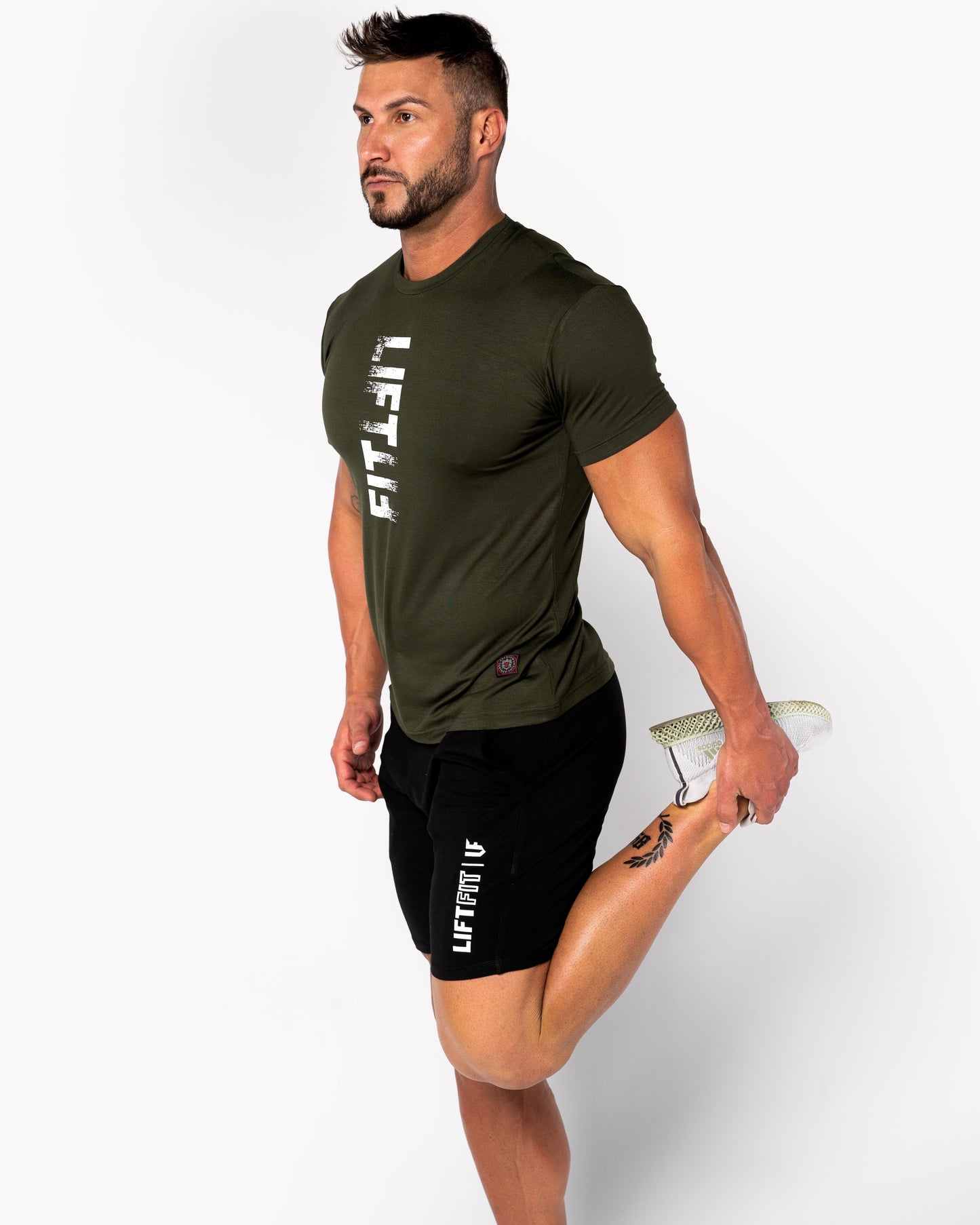 LIFTFIT Distressed Vertical Tee