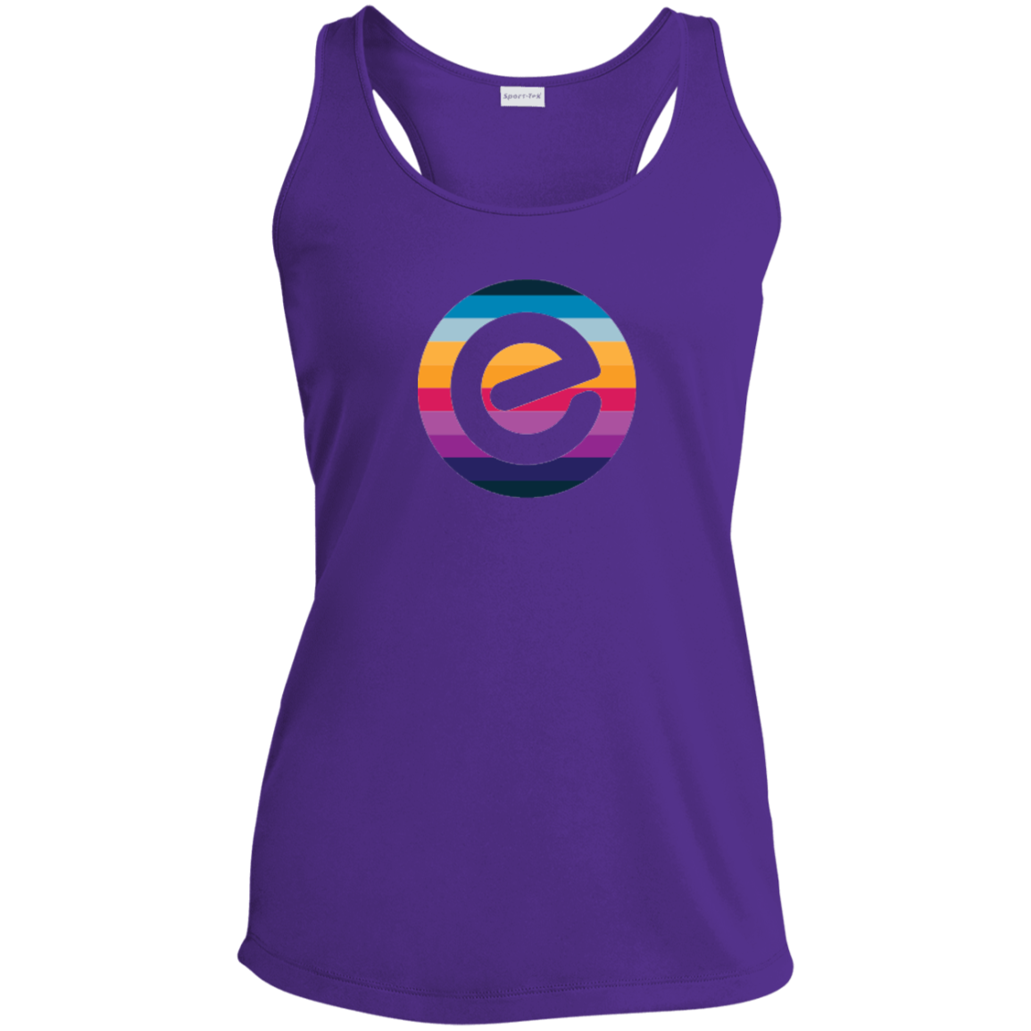 Fall 2022 Stripe Performance Racerback Tank LST 356