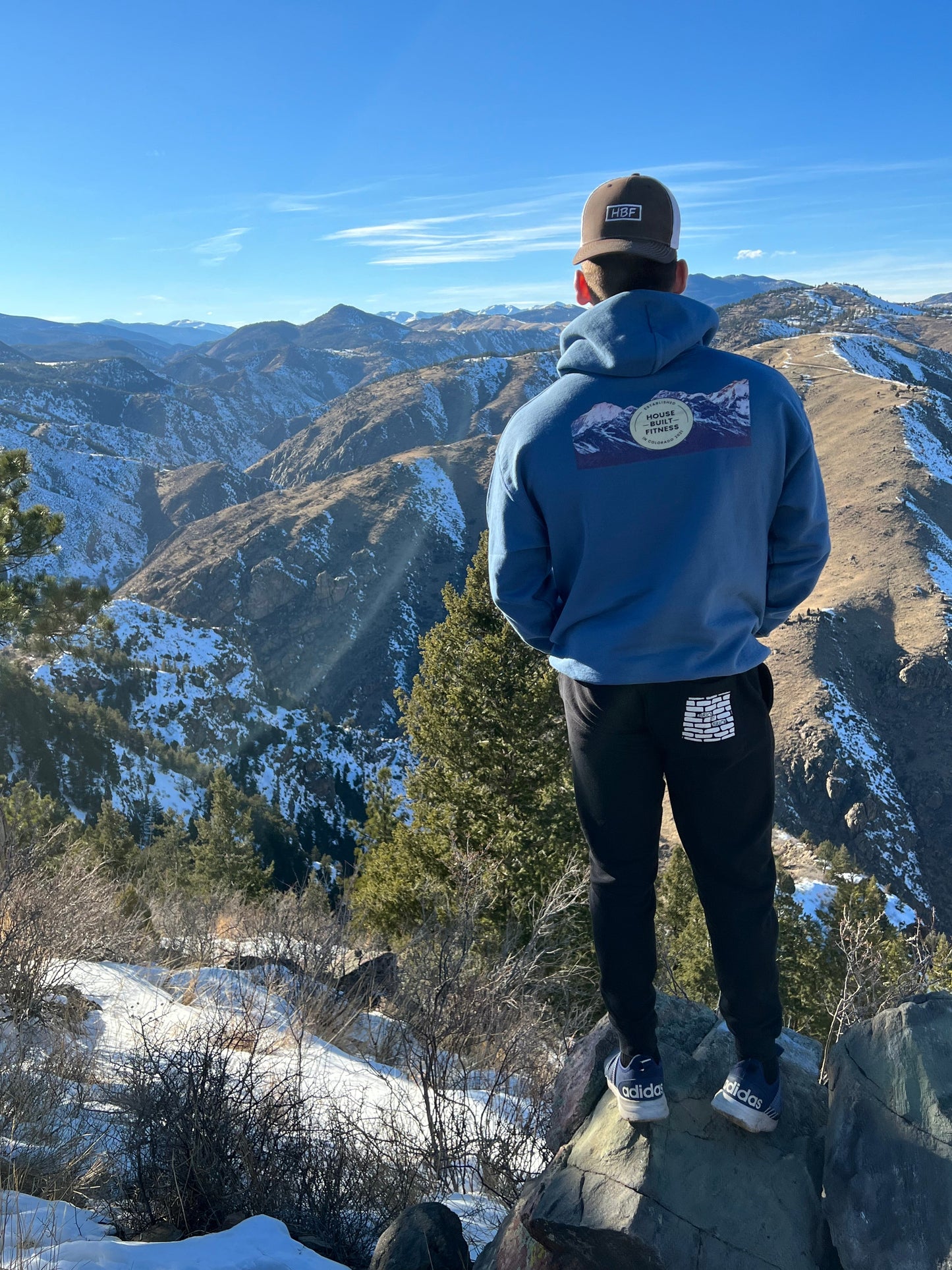Adventurer Training Hoodie - Indigo Blue