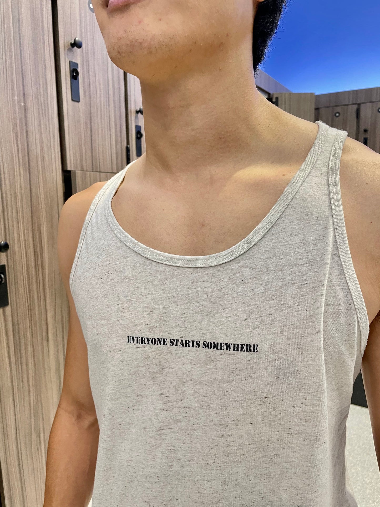 Everyone Starts Somewhere Tank - Sand