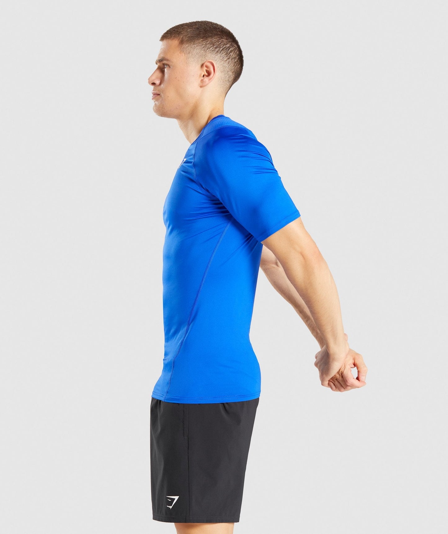 Gymshark Element Baselayer T-Shirt- Blue