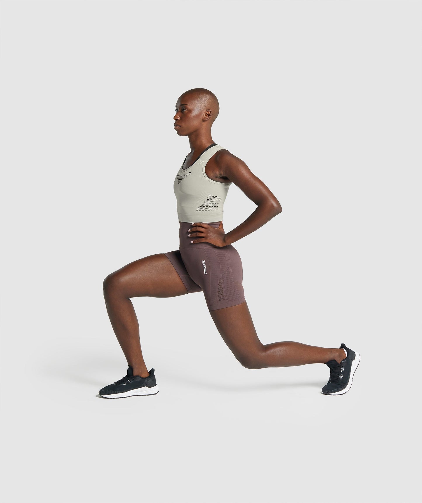 Gymshark Energy Seamless Shorts - Brown