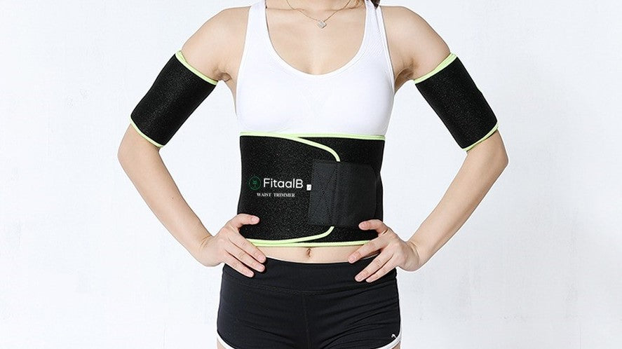 Waist Trimmer & Sweat Gel Bundle