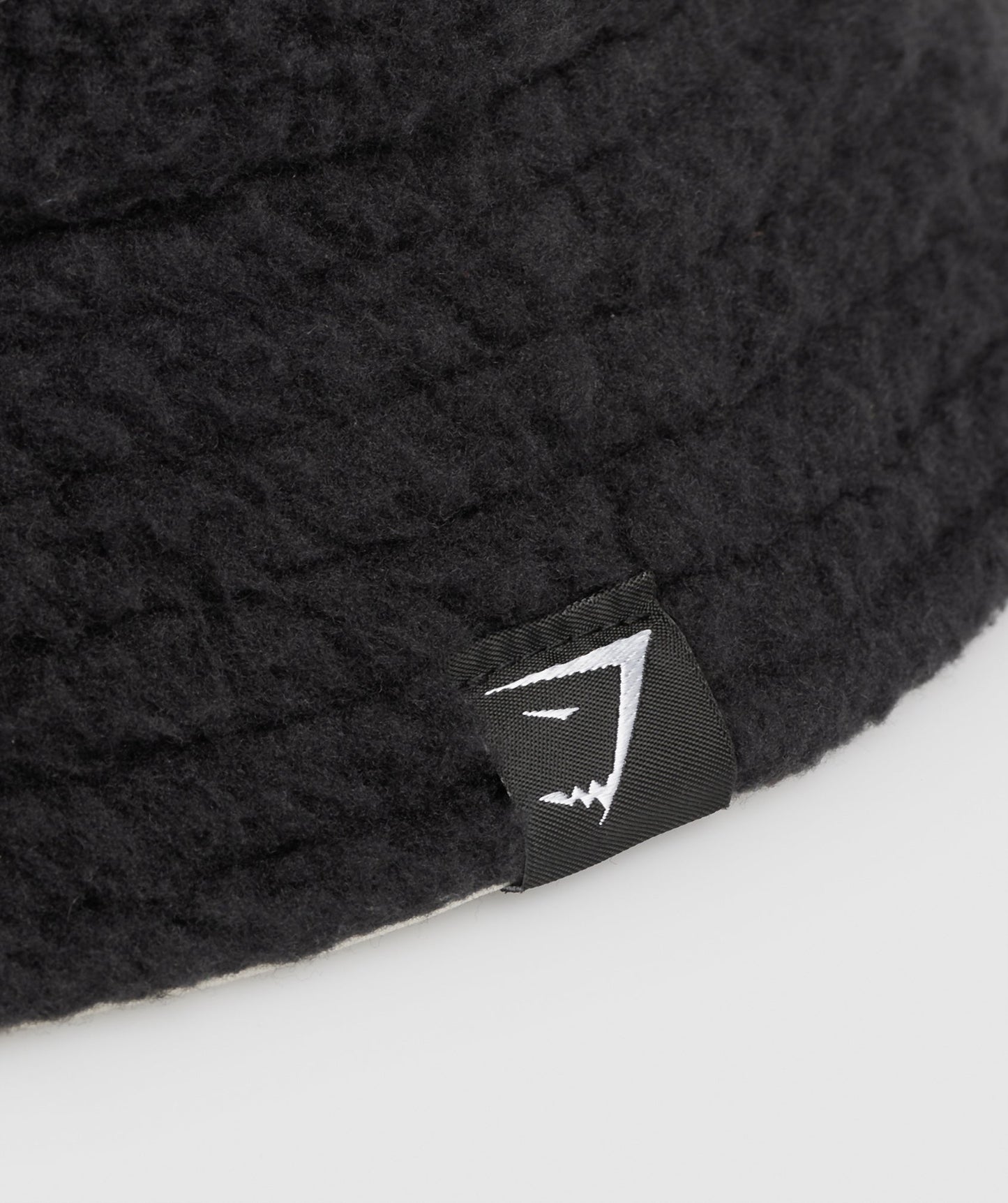 Gymshark Fleece Reversible Bucket Hat - Black/ Pebble Grey
