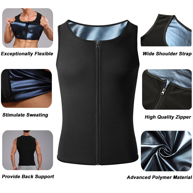 Sauna Sweat Vest - Waist Trainer