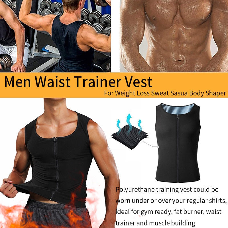 Sauna Sweat Vest - Waist Trainer