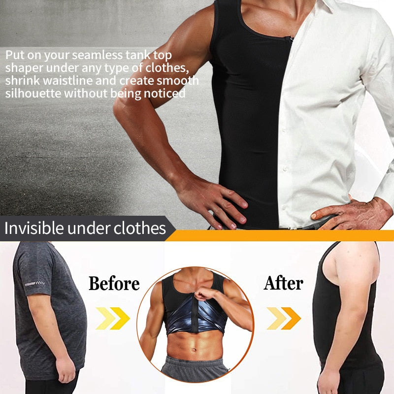 Sauna Sweat Vest - Waist Trainer