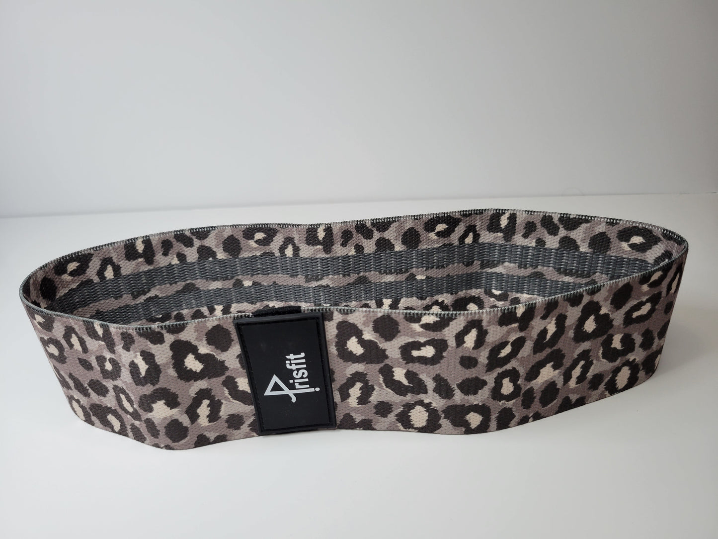 Grey Leopard Glute Band (Medium)