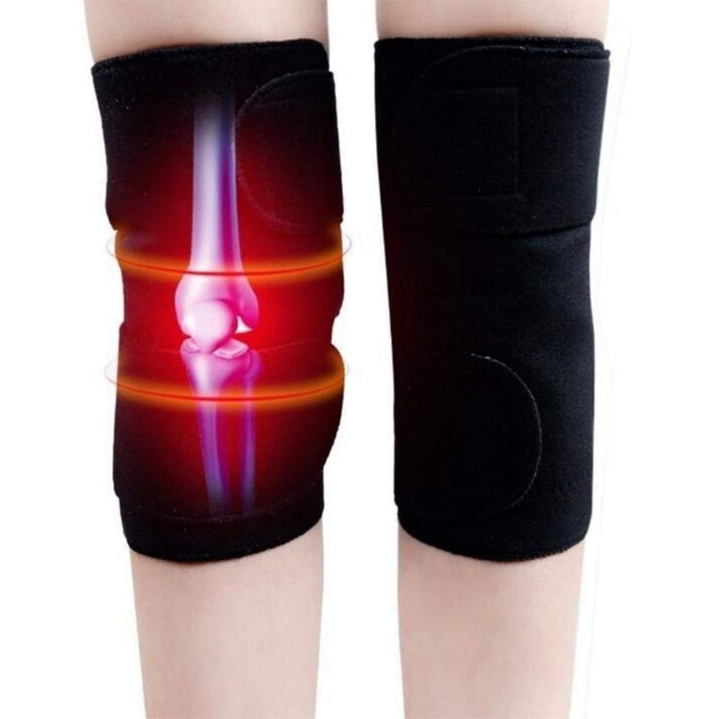 Self-Heating Knee Support Brace with Magnets for Pain Relief, 1 Pair