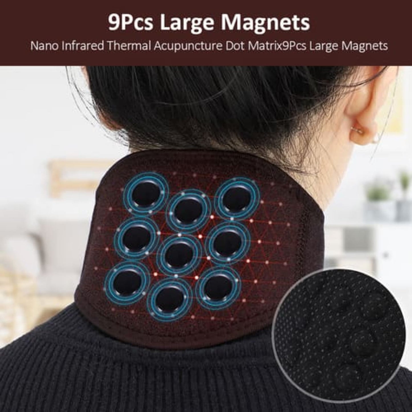 Aofit Self-Heating Neck Support Brace with Magnets for Pain Relief