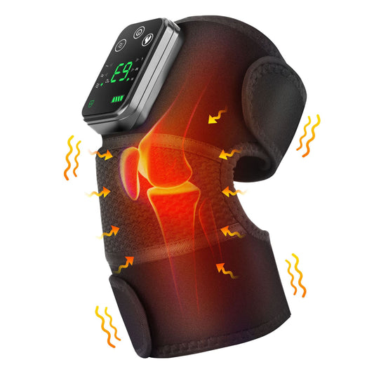 Aofit Electric Heated Knee Brace with Massage for Pain Relief