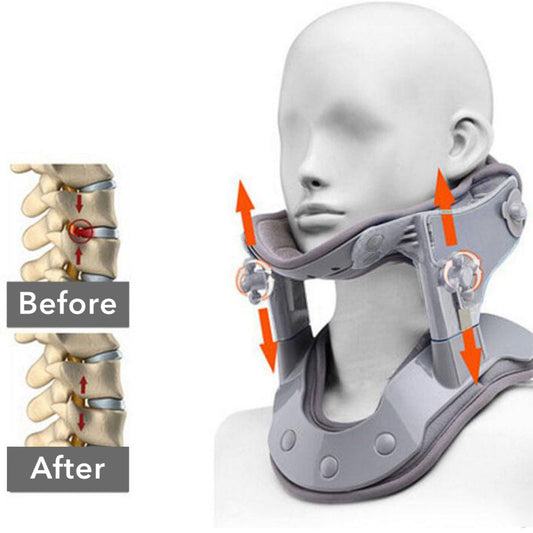 Aofit Cervical Traction Device with USB Heating for Neck Pain Relief