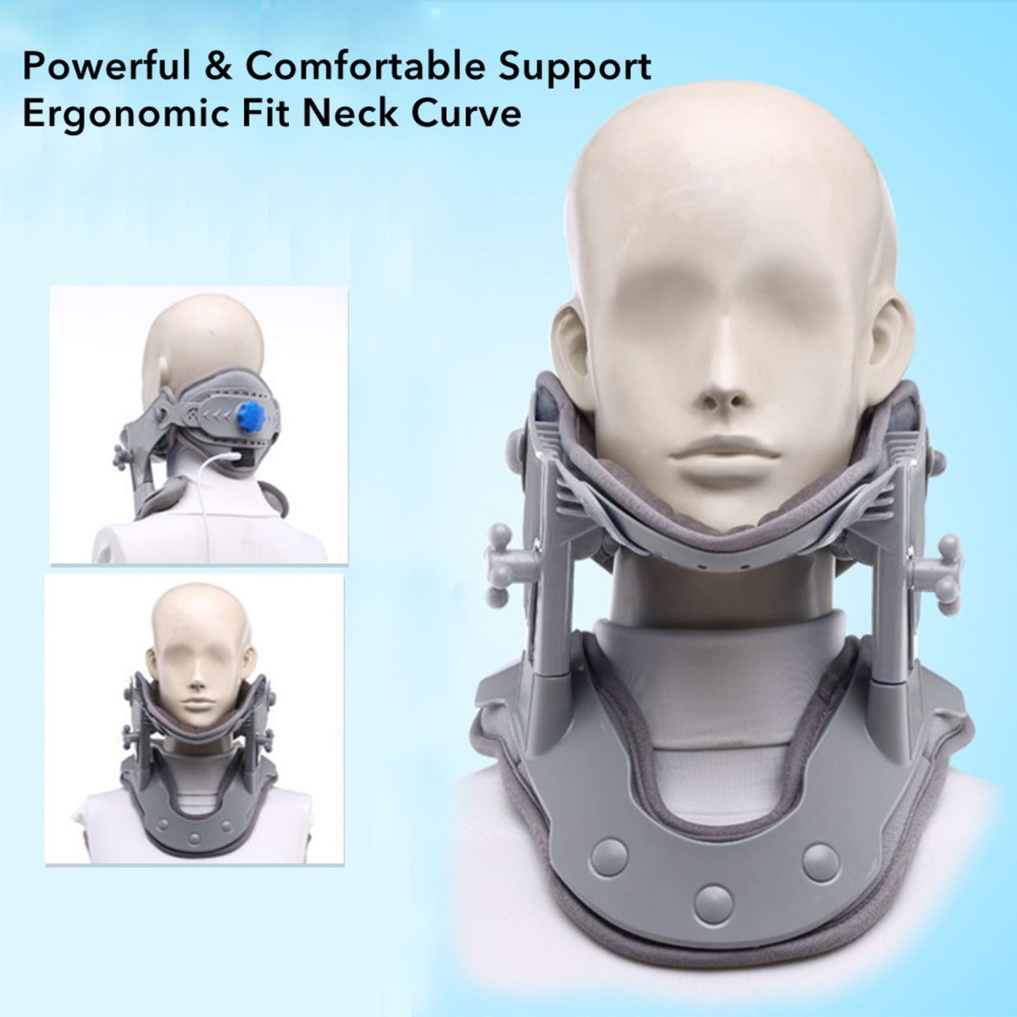 Aofit Cervical Traction Device with USB Heating for Neck Pain Relief
