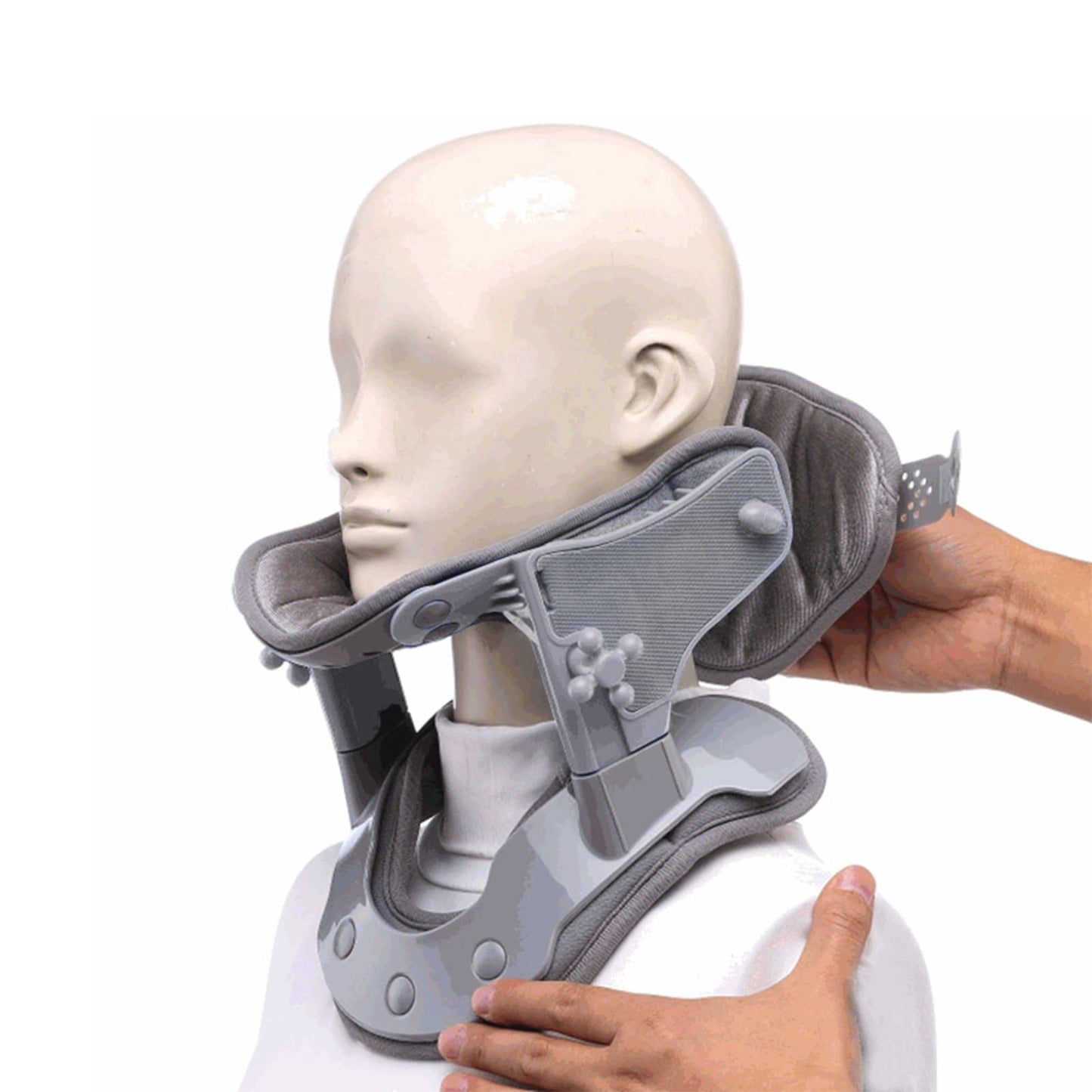 Aofit Cervical Traction Device with USB Heating for Neck Pain Relief