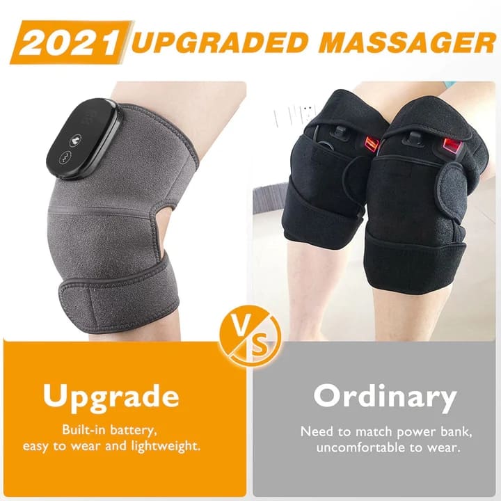 Electric Heating Wrap Brace for Shoulder, Knee, Elbow with Vibrating Massage