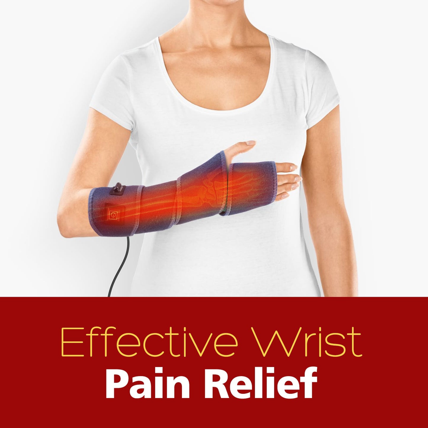 Aofit Electric Heated Wrap for Neck, Knee, Arm, Ankle