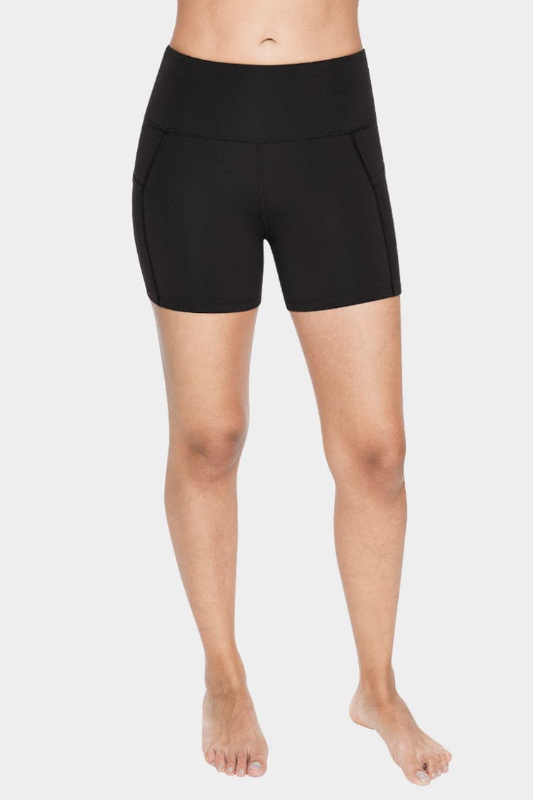 Vutru High-Waist Compression Yoga Shorts