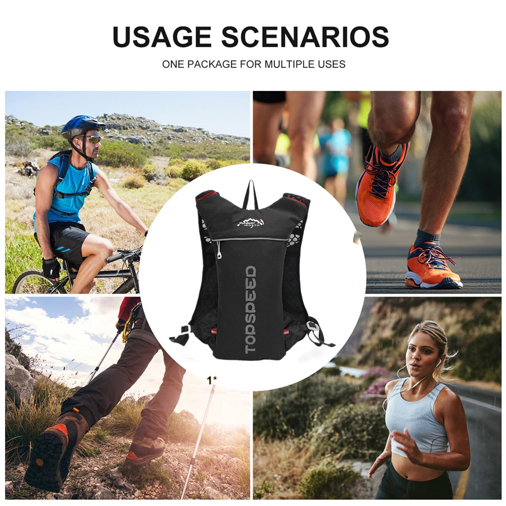 Running Hydration Vest 1.5L 2L Water Bag