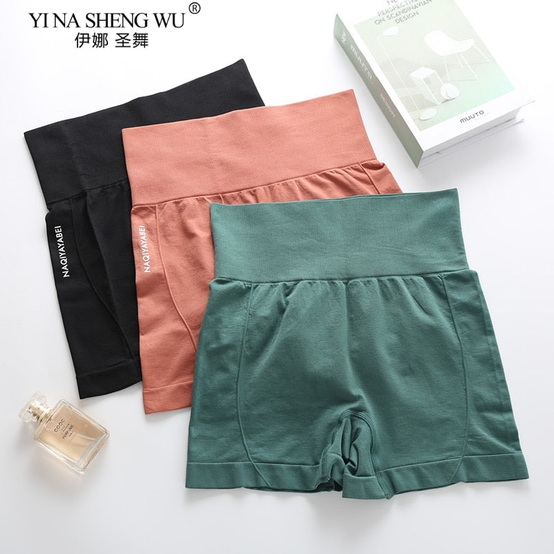 High Waist Seamless Gym, Yoga Shorts Hip