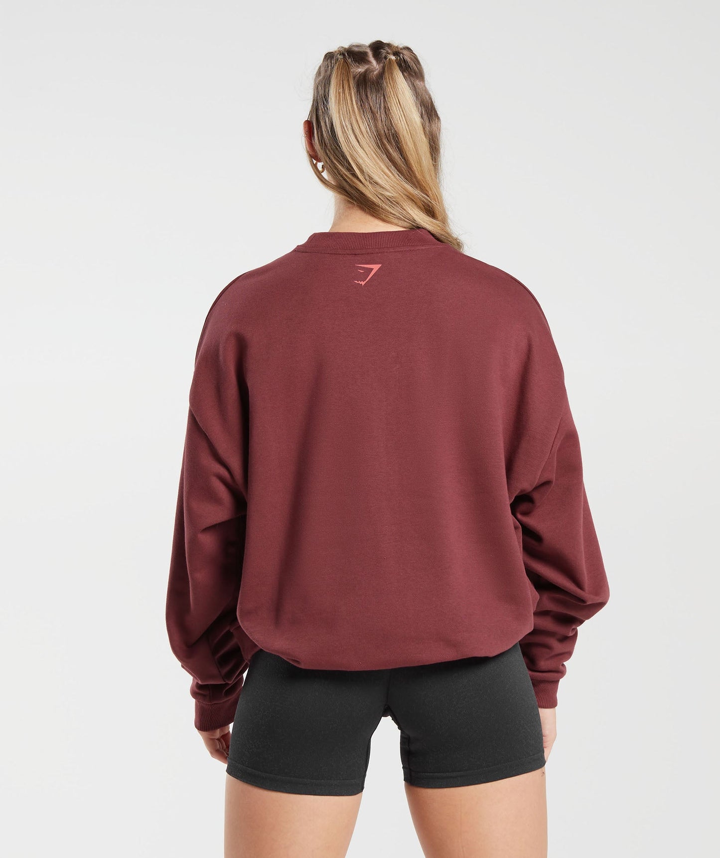 Gymshark Ironworks Oversized Sweatshirt - Red