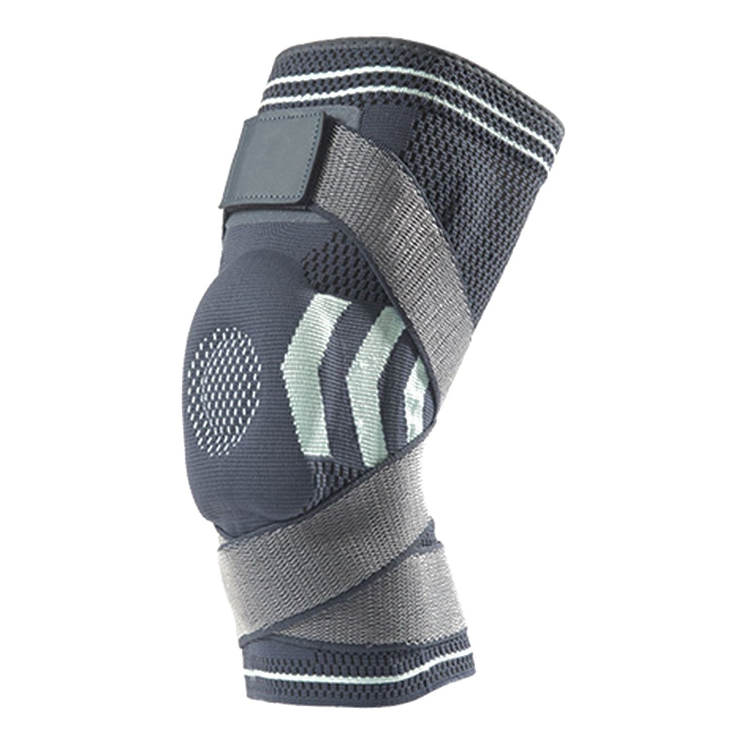 Aofit Knee Support Sleeves with Side Stabilizers, Protective Gel Pad, Adjustable Straps, 1 Pair