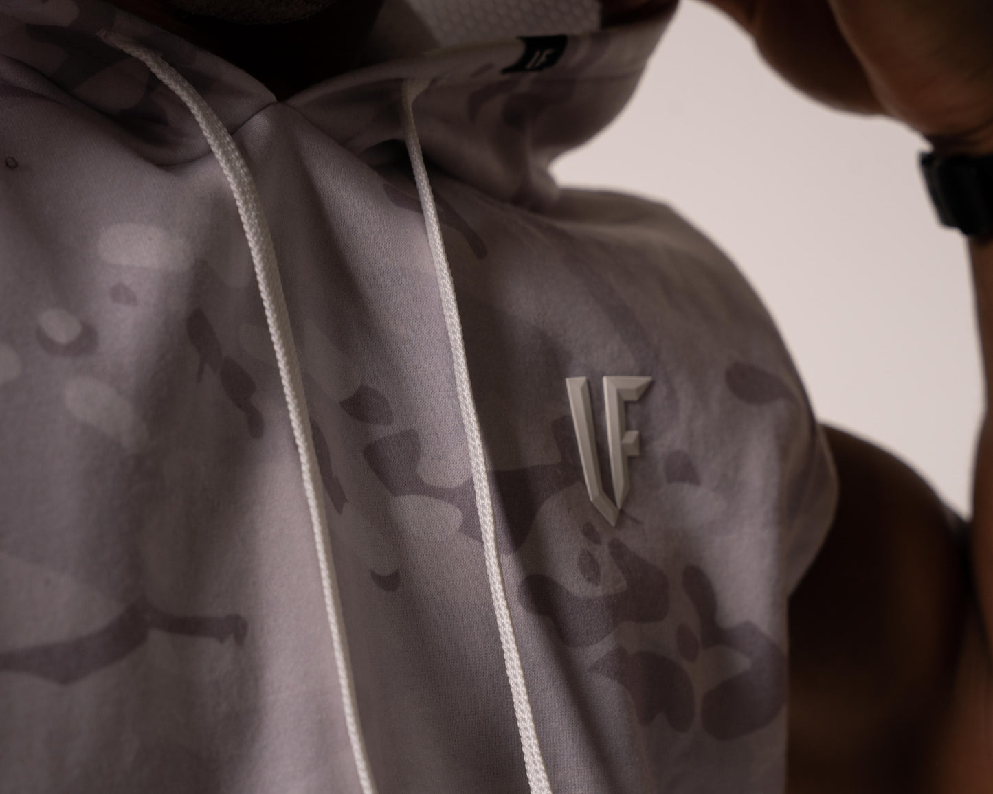LF Camo Sleeveless Hoodie