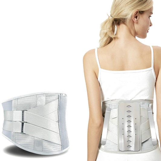 Aofit Back Brace with 5 Support Stays, Self-heating and Magnetic Pad for Lower Back Pain Relief