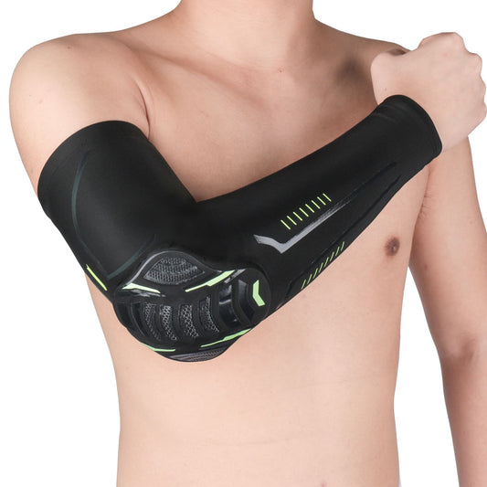 Aofit Compression Arm Sleeves, Protector with Anti-Impact Pad, 1 Pair
