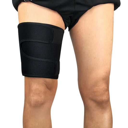 Aofit Thigh Support Compression Brace, Pressurized Protective Sports Brace, 1 Pair