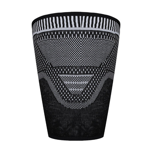 Aofit Elasticated Thigh Support Compression Sleeves, Pressurized Protective Sports Brace with Anti-Slip Strips, 1 Pair