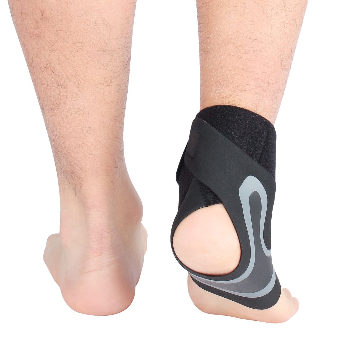 Aofit Compression Ankle Brace, Adjustable Straps, 1 Pair