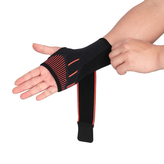 Aofit Weightlifting Wrist Straps, Compressive Wrap Straps For Hands and Wrists, Secure Strength Training Supports, 1 Pair