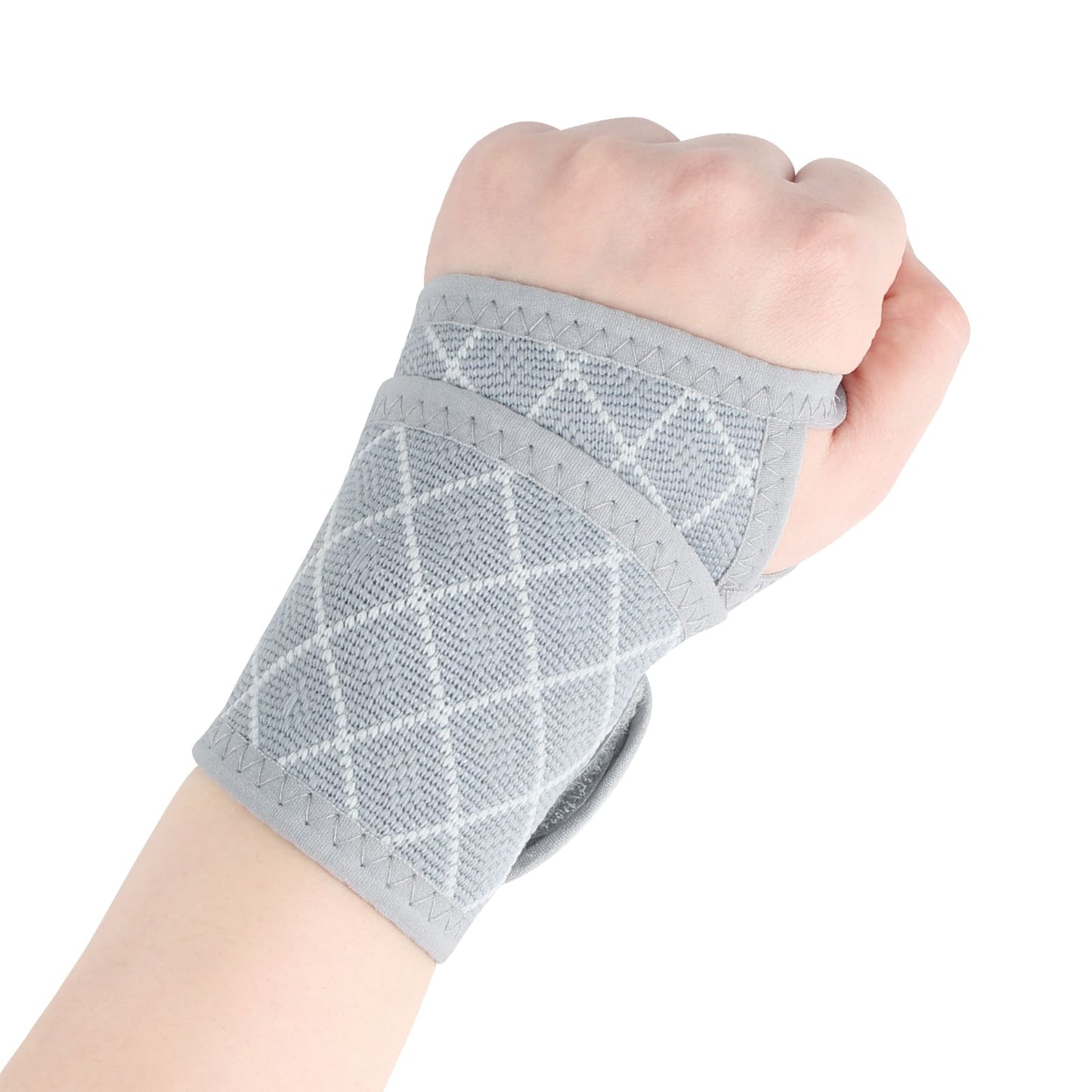Aofit Wrist Strap, Compressive Wrap Straps For Hands and Wrists, Secure Training Supports, 1 Pair