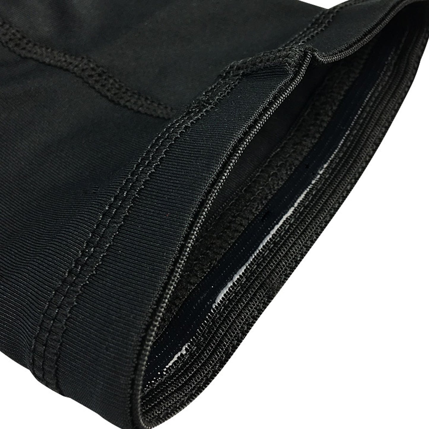 Aofit Extra-Long Compression Knee Sleeves, Protector with Anti-Impact Pad, 1 Pair