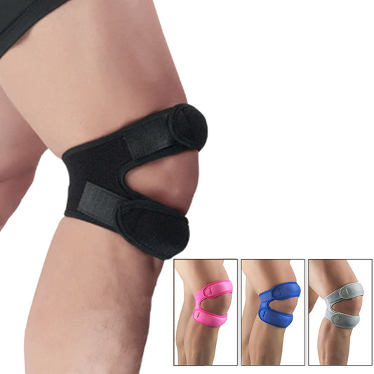 Aofit Knee Support Strap with Protective Foam Pads and Adjustable Straps, 1 Pair