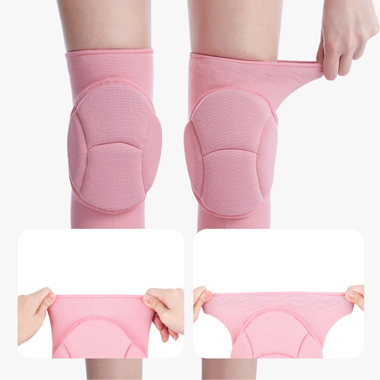 Protective Knee Pads for Gardening, House Working, Cleaning, Sports with Anti-slip Design, Soft Cushioning, 1 Pair