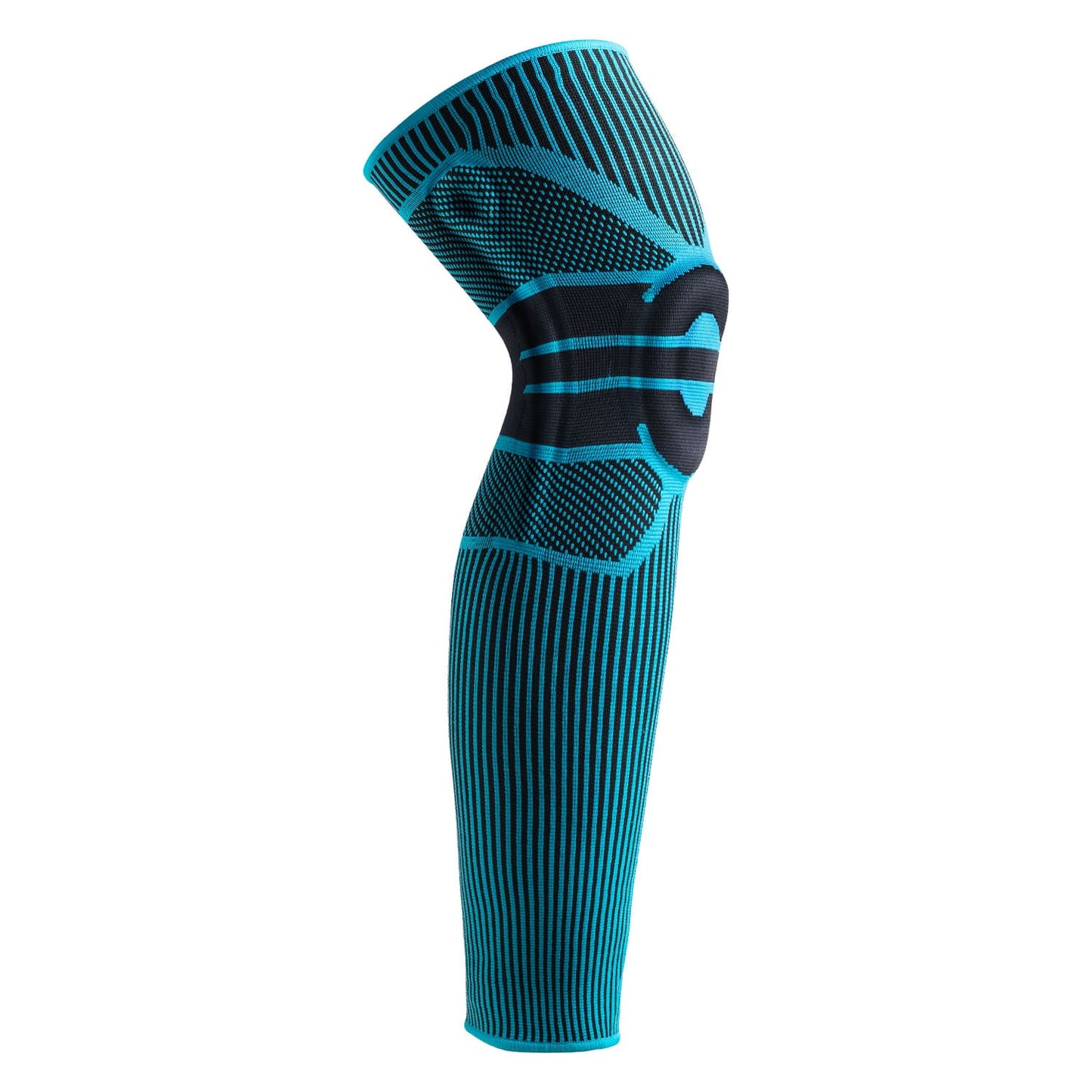Extra Long Knee Sleeves with Side Stabilizers and Protective Gel Pad, 1 Pair