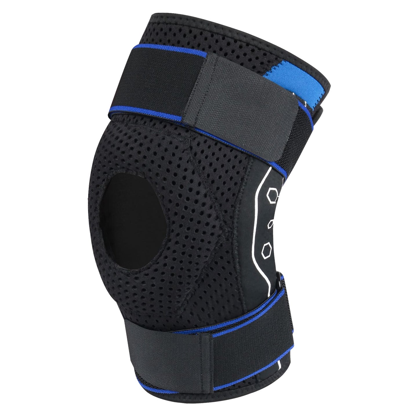 Aofit Heavy Duty Knee Support Brace with Strong Metal Stabilizers for Injury Recovery and Rehabilitation, 1 Piece