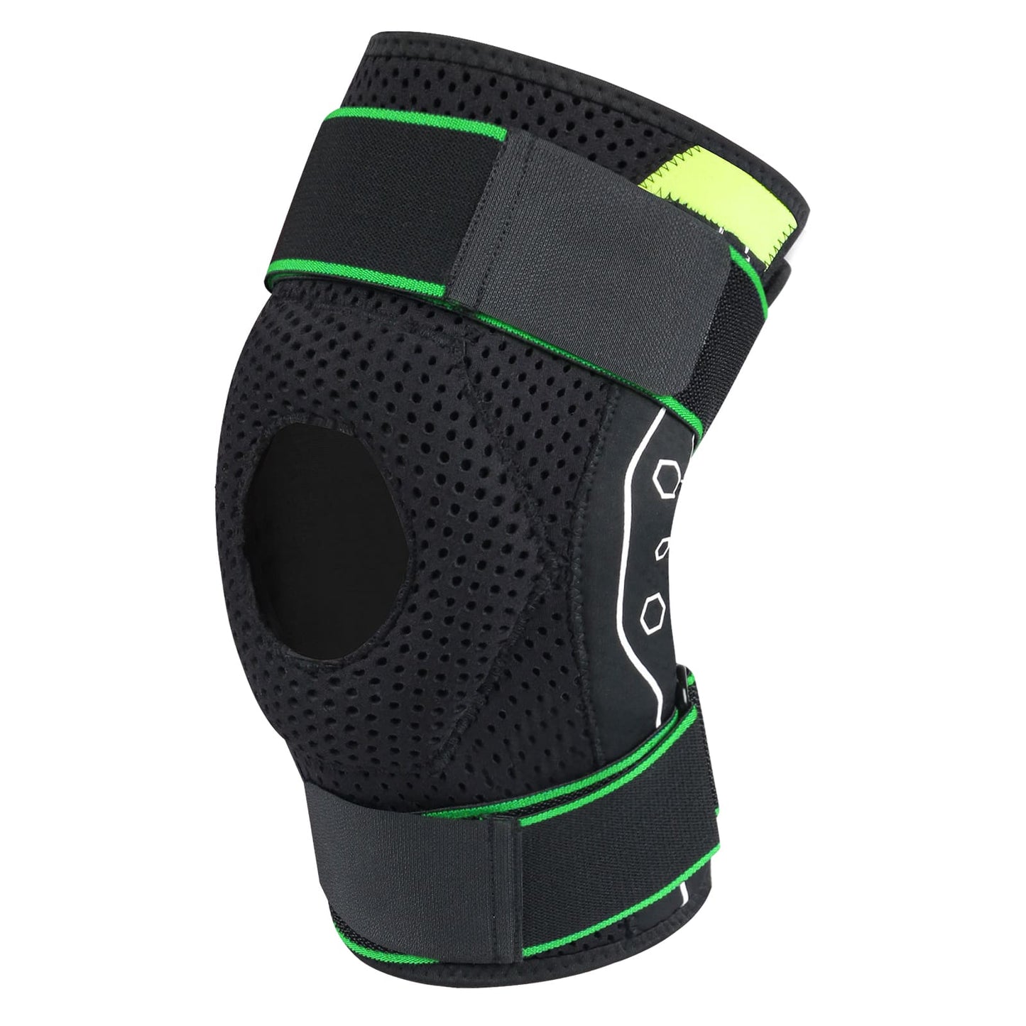 Aofit Heavy Duty Knee Support Brace with Strong Metal Stabilizers for Injury Recovery and Rehabilitation, 1 Piece