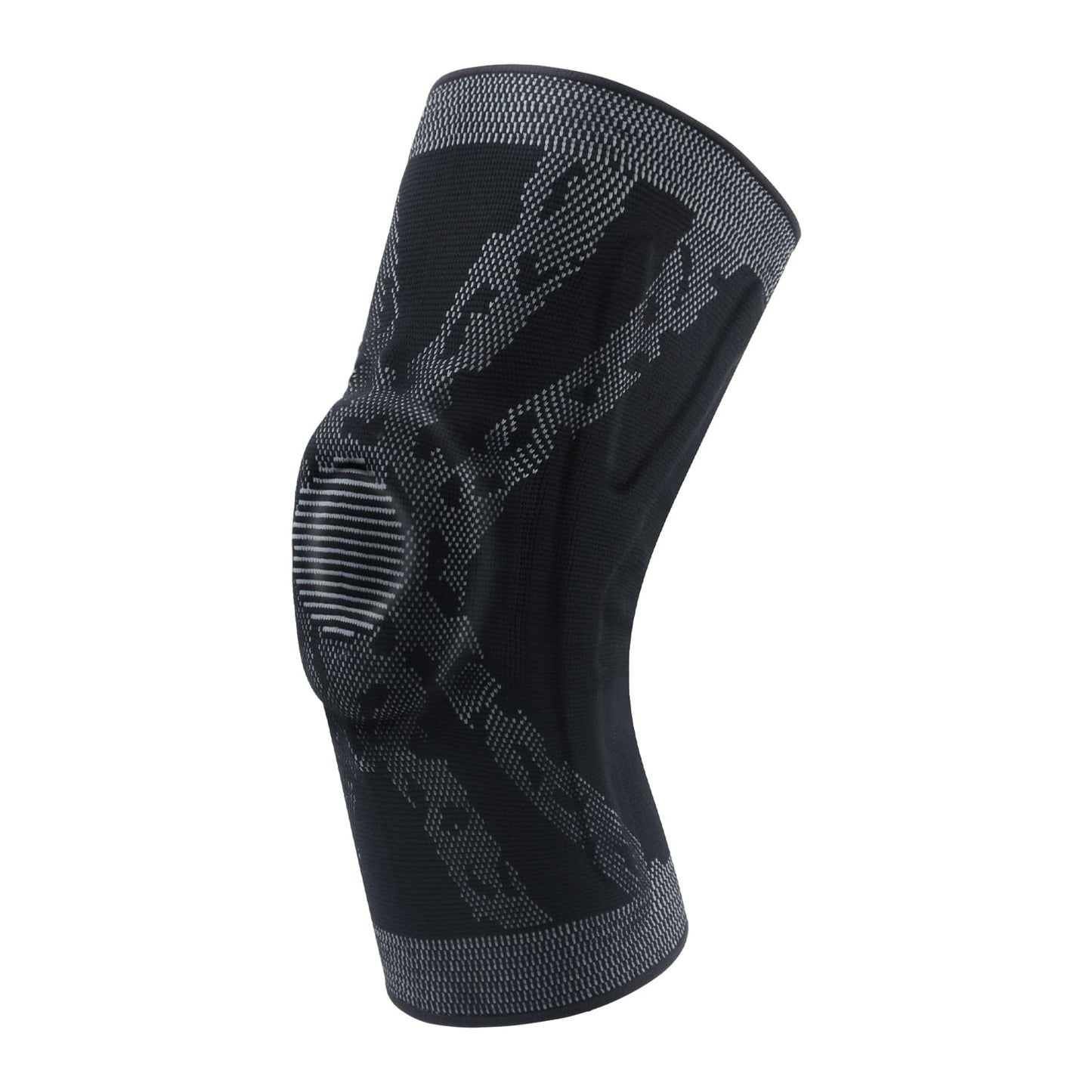 Aofit Knee Stabilizing Support Brace, Compression Sleeve With Y-Stabilizer and Protective Gel Pad, 1 Pair