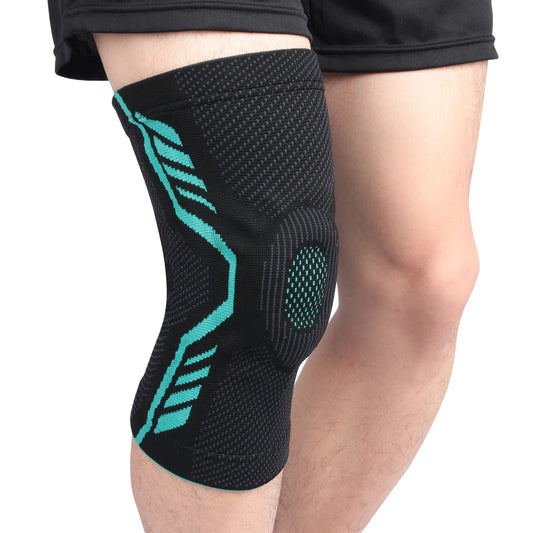 Aofit Knee sleeve With Stabilizers Protective Gel Pads | Single Piece