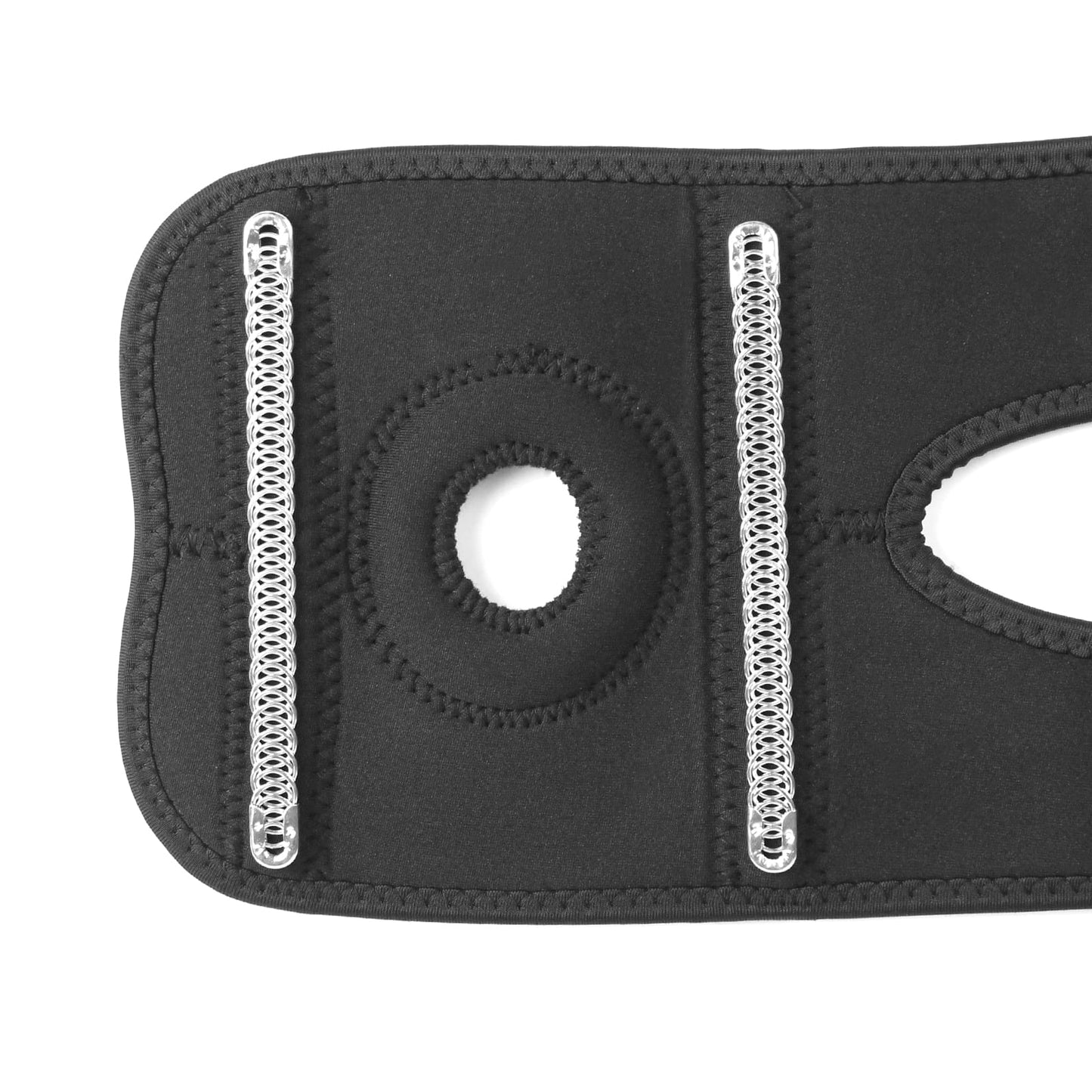 Aofit Compression Cushion Elbow Support Guard, Double Spring Stabilizing Strips for Maximum Support, 1 Black Unisex Elbow Brace