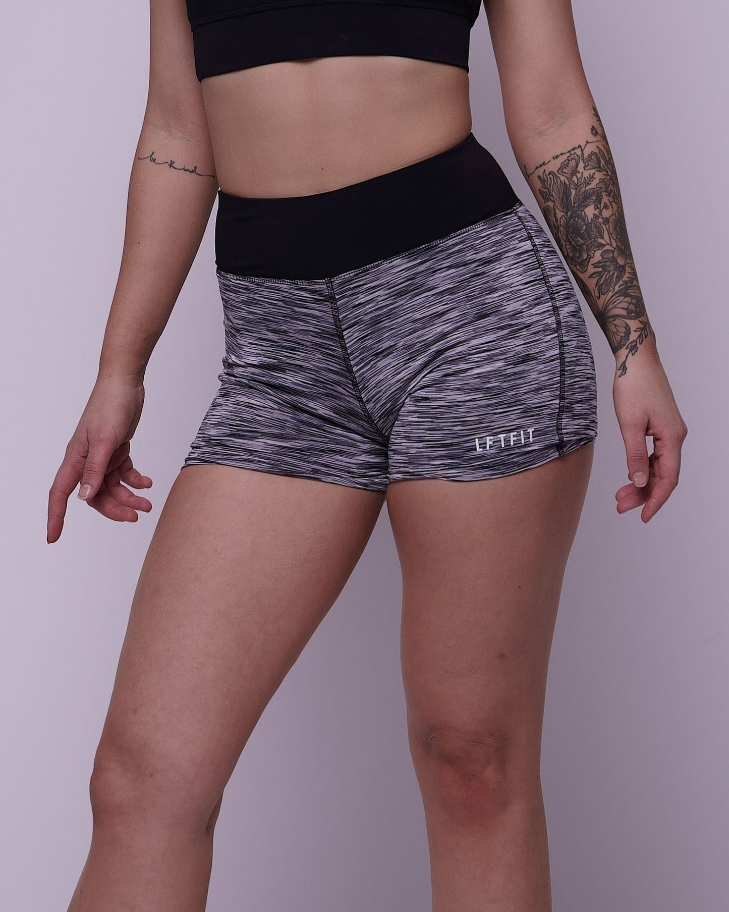 LFTFIT Scrunch Bum Splinter Booty Short