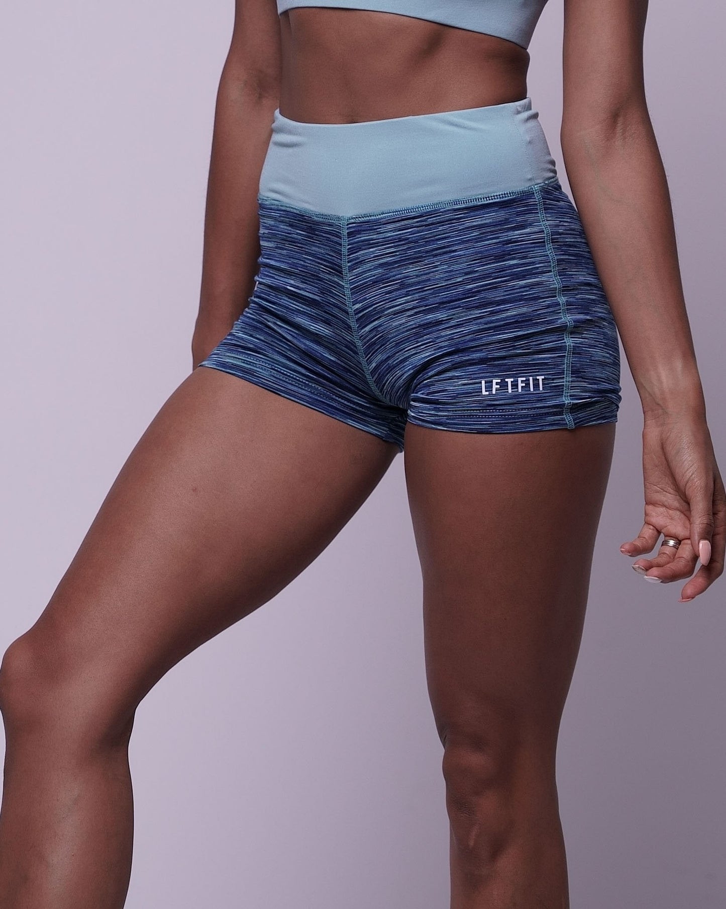 LFTFIT Scrunch Bum Splinter Booty Short