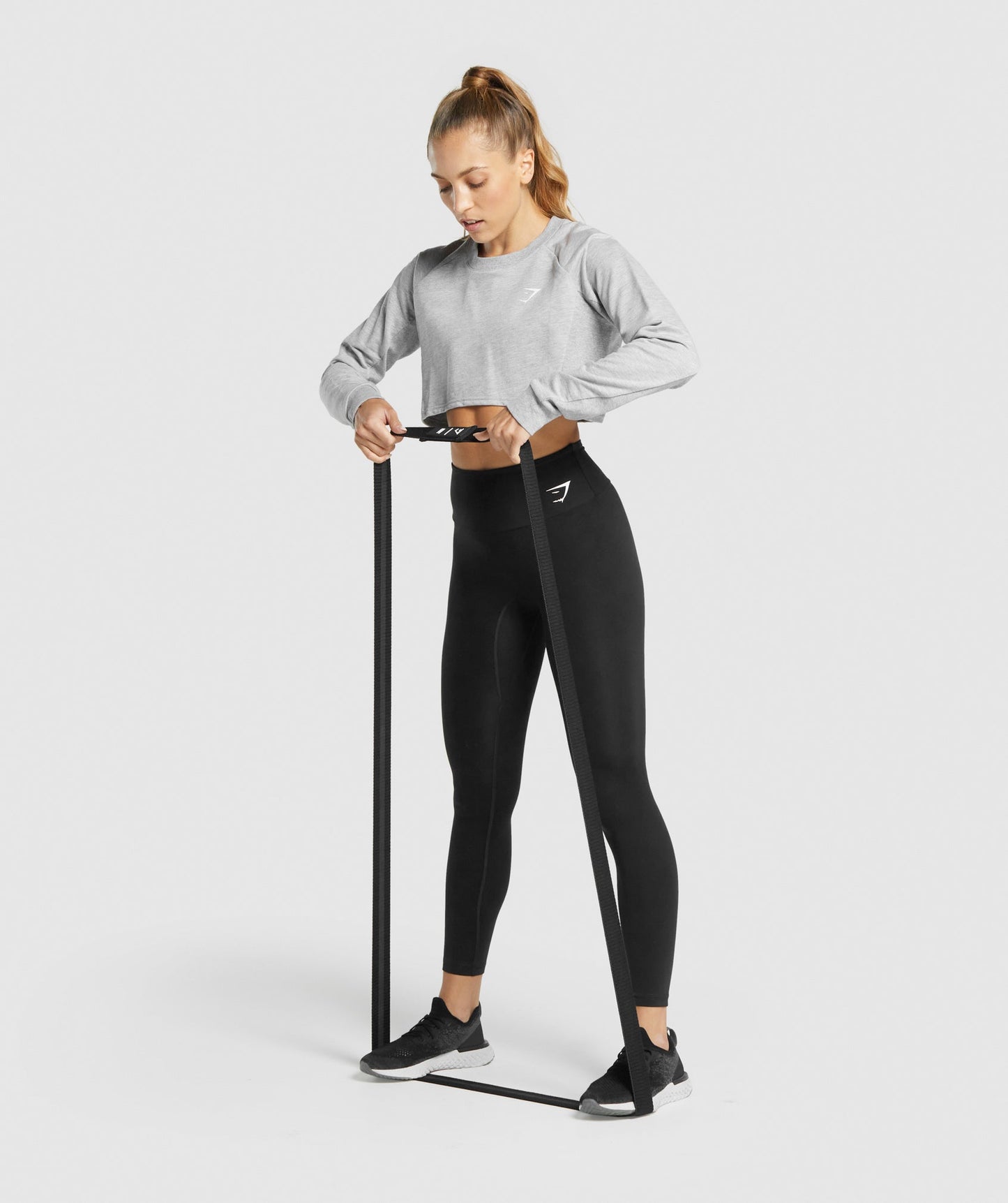 Gymshark Long Heavy Resistance Band - Black