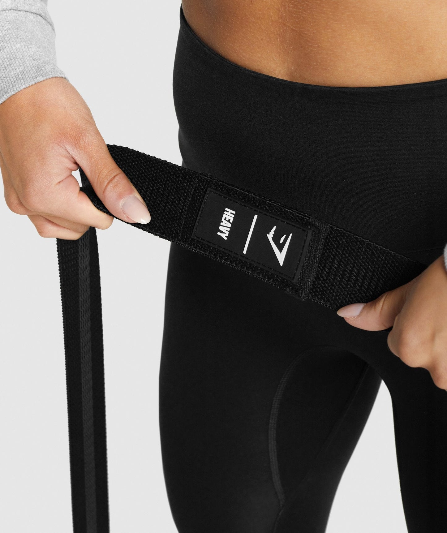Gymshark Long Heavy Resistance Band - Black