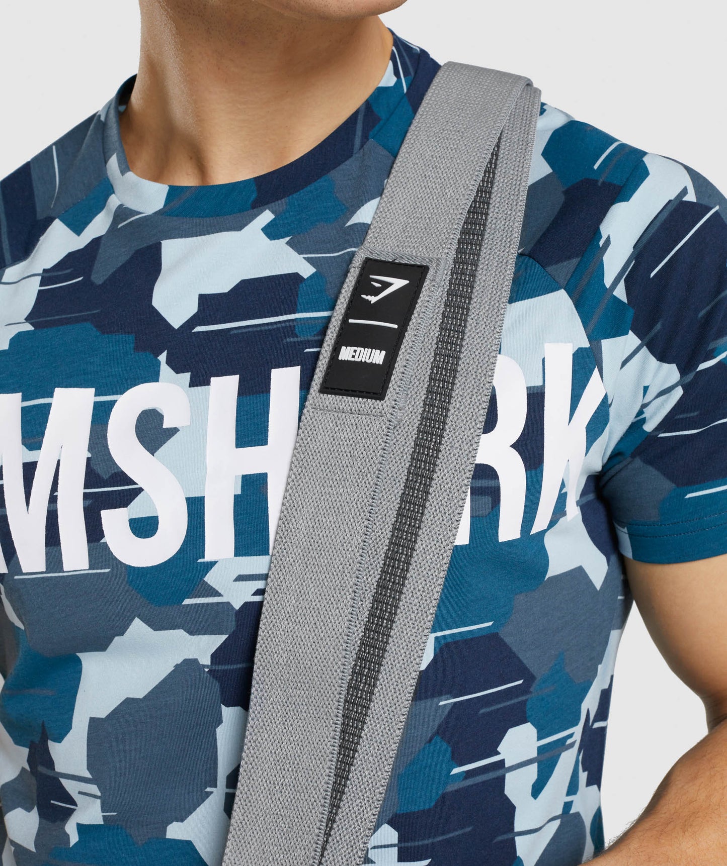 Gymshark Long Medium Resistance Band - Grey